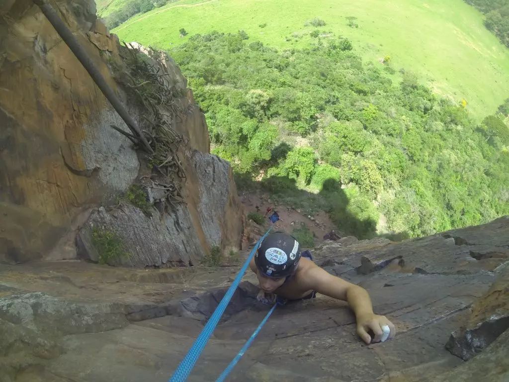 E claro, teve escalada na clássica Fimose, esse dia as fotos ficaram show!