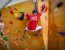 Atleta escalando fazendo boulder São Carlos Ginásio